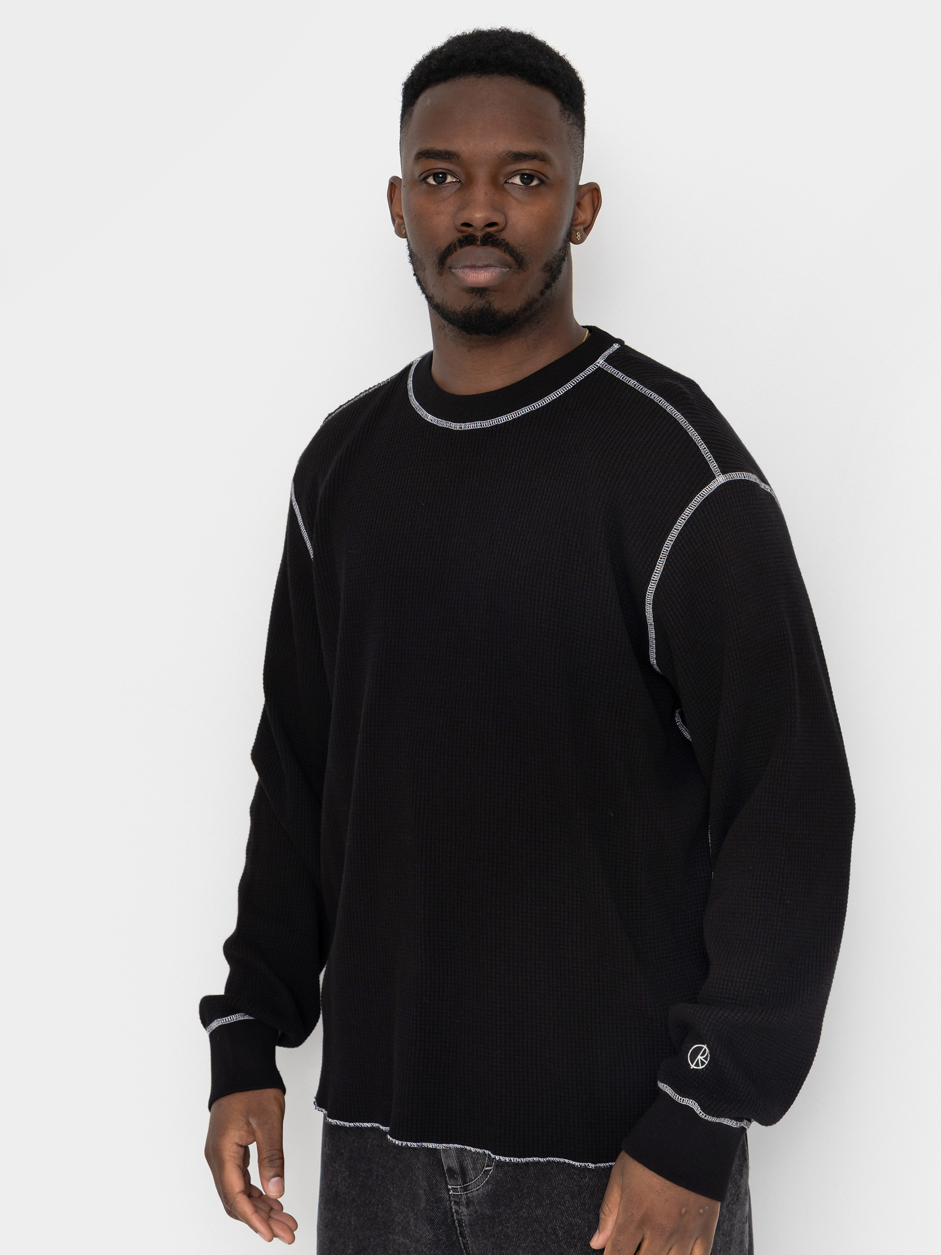 Longsleeve Polar Skate Dylan (black/white)