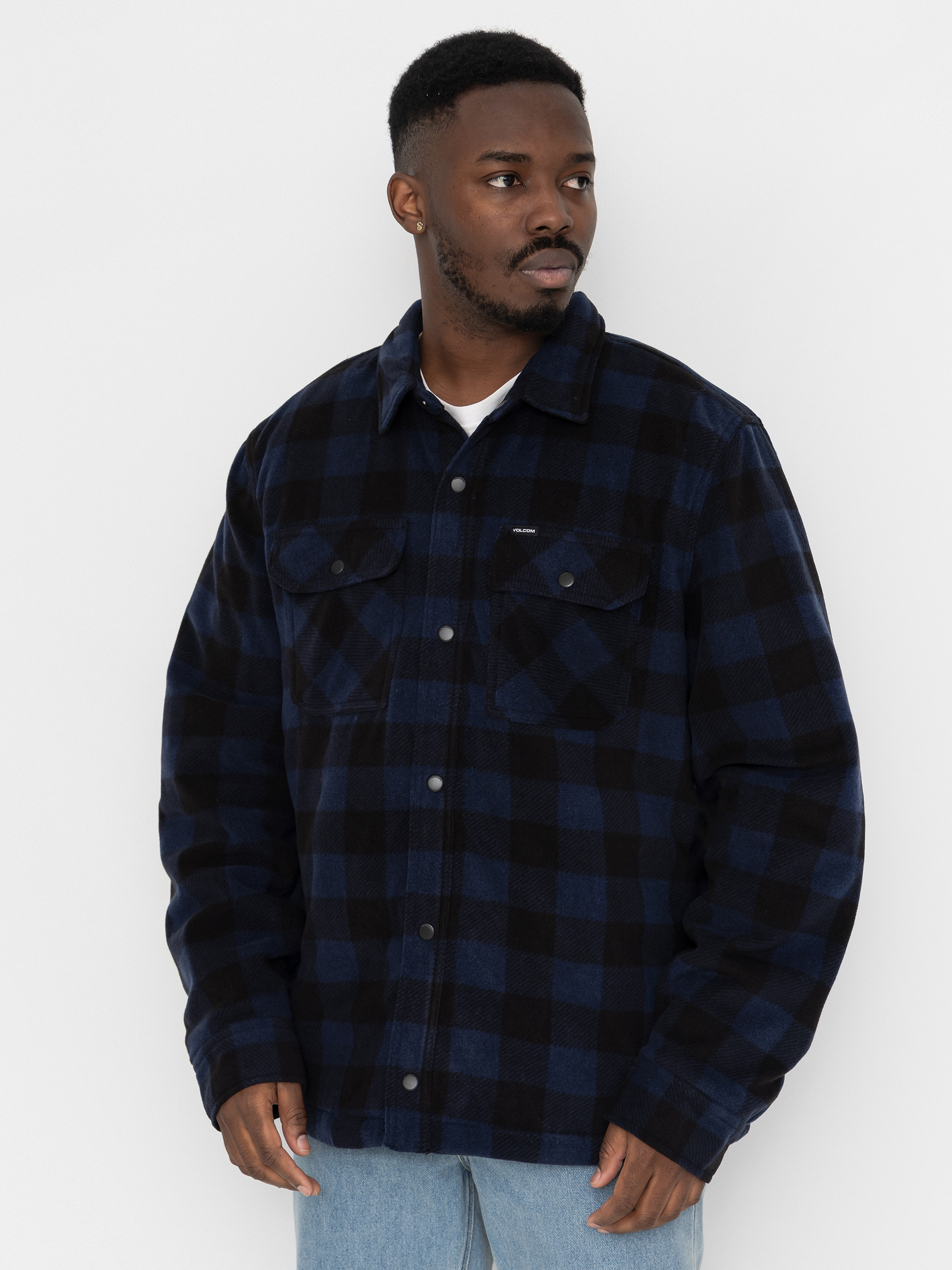 Bluza z kapturem Volcom Bowered II HD (marine)