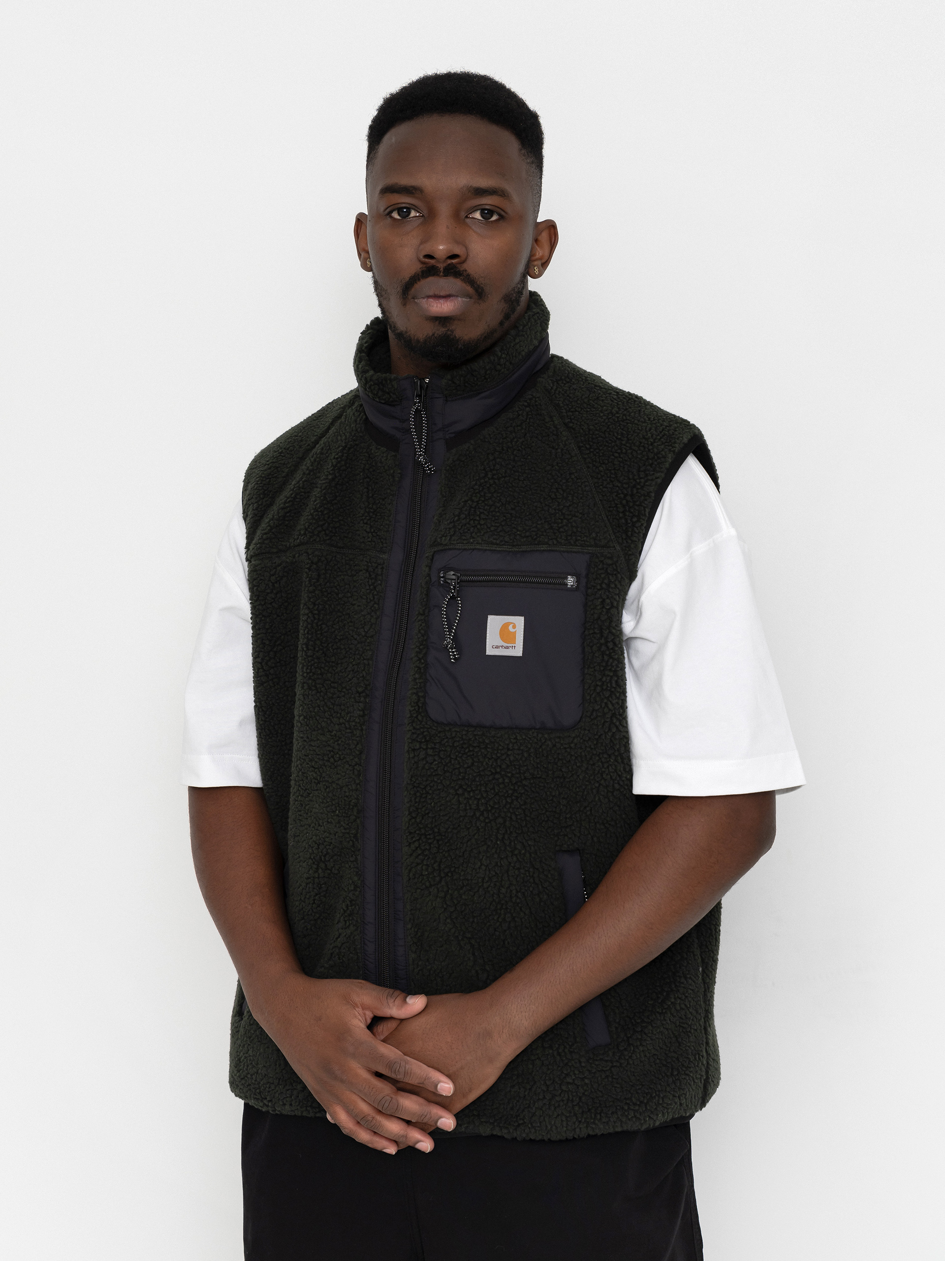 Kamizelka Carhartt WIP Prentis (raven/black)