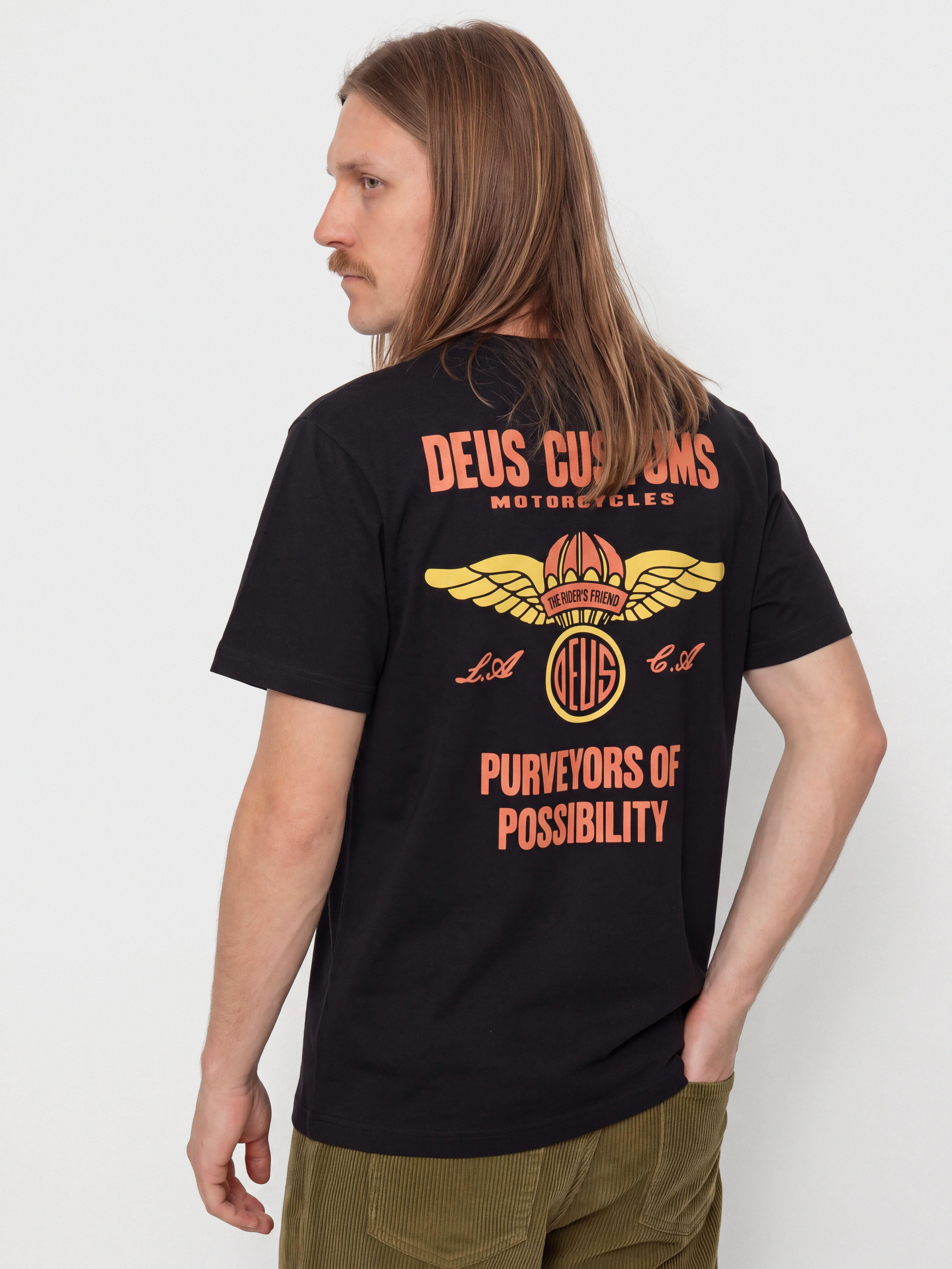 T-shirt Deus Ex Machina Cutaway (black)