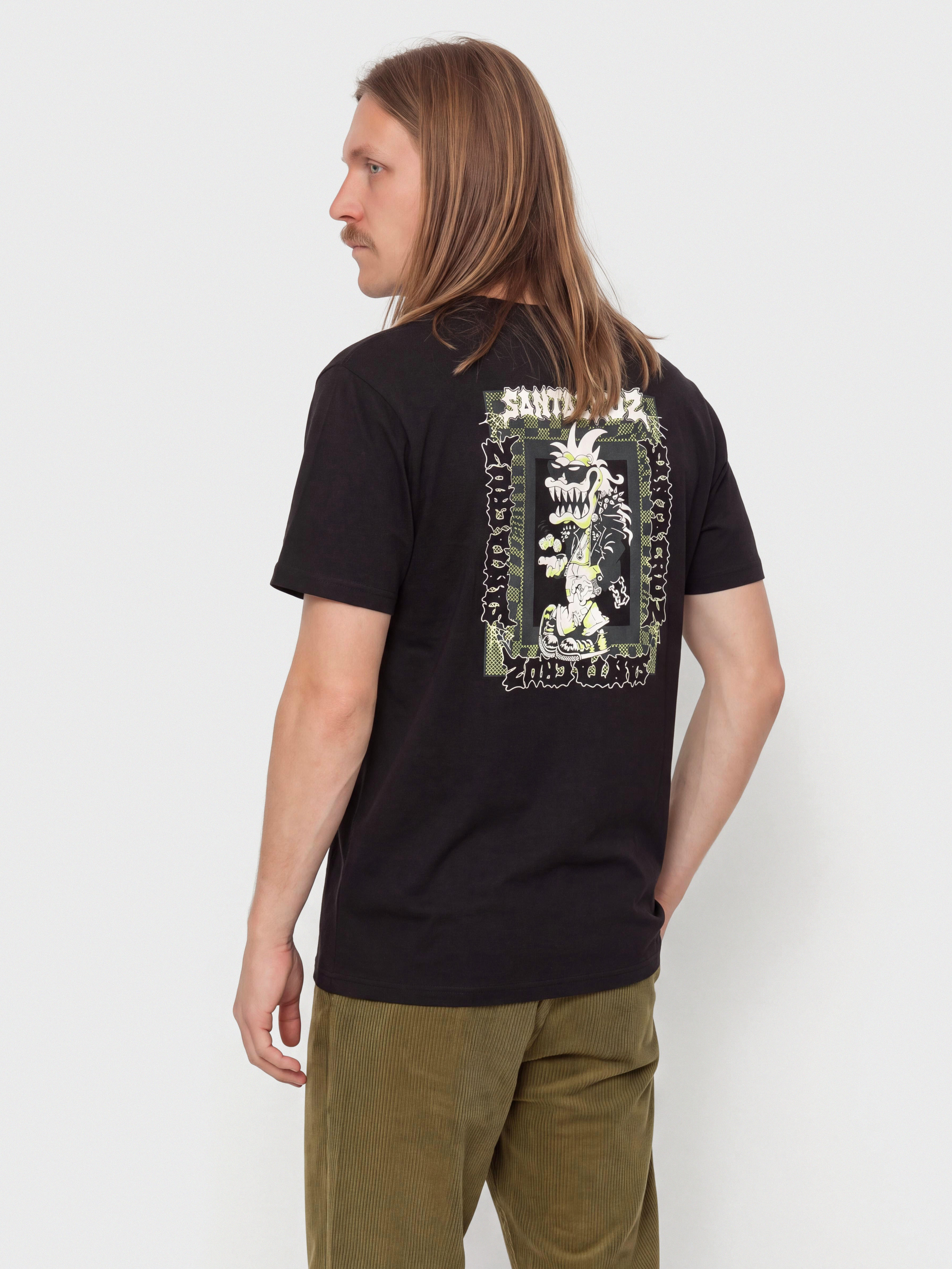 T-shirt Santa Cruz Punk Gremlin Front (black)