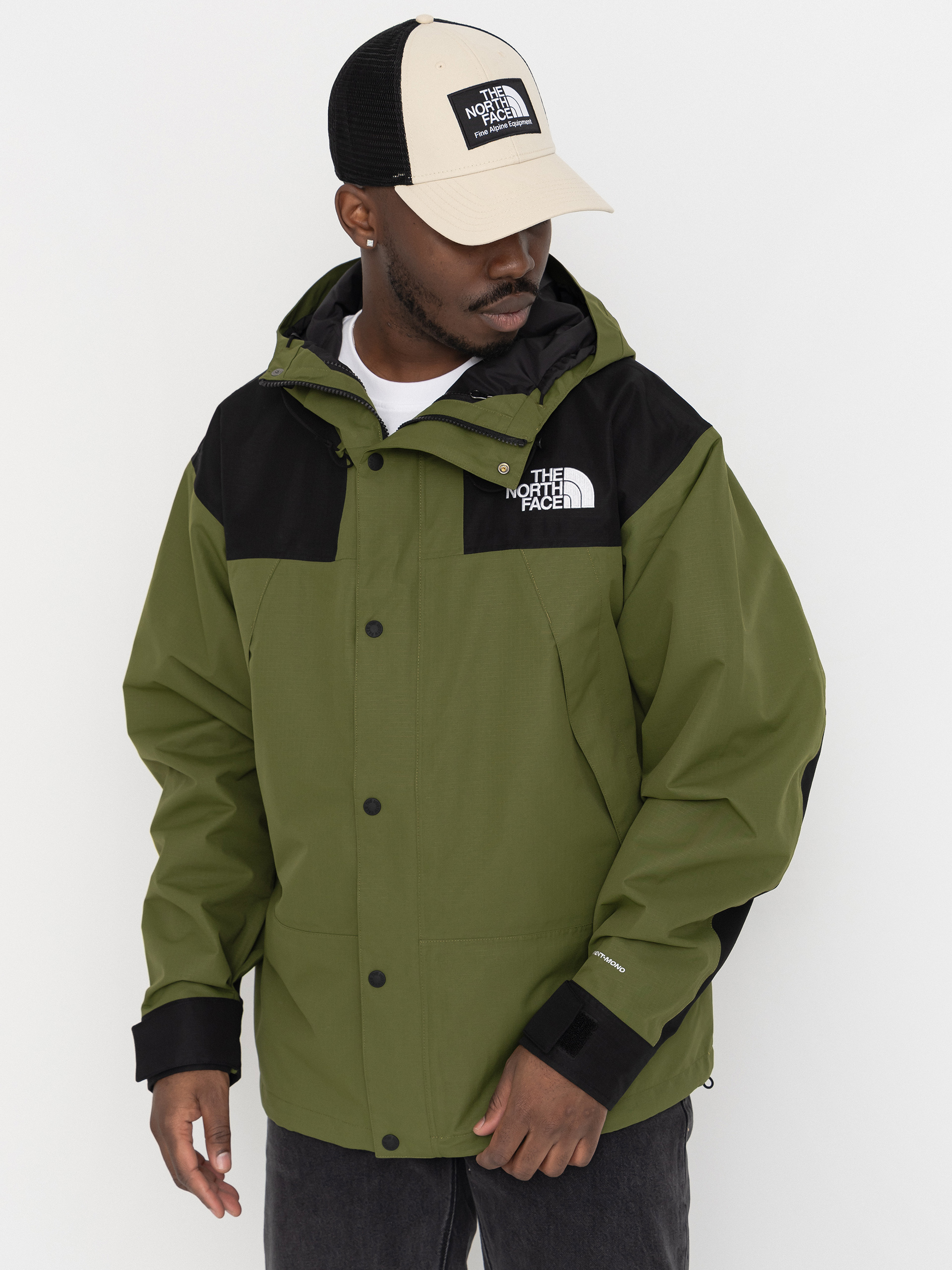 Kurtka The North Face Dryvent Mono Mountain (woodland green/tnf black)