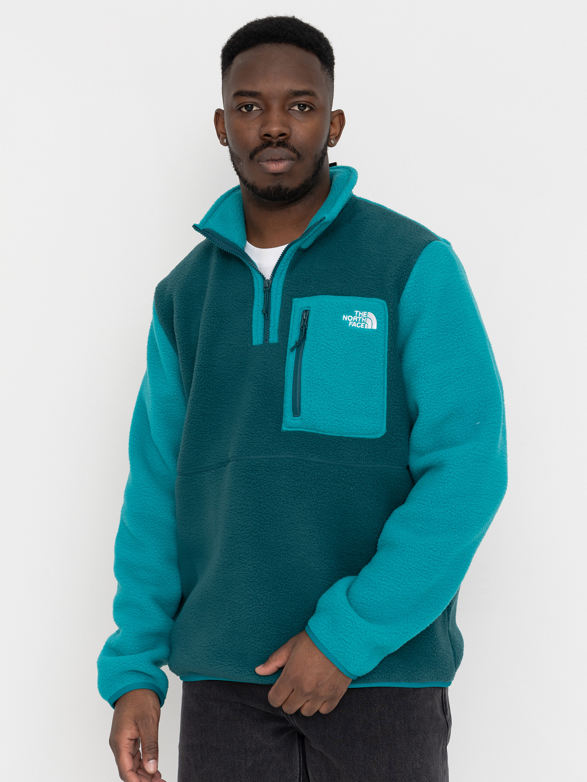 Polar The North Face Yumiori 1/4 Zip (pacific teal/restorativ)