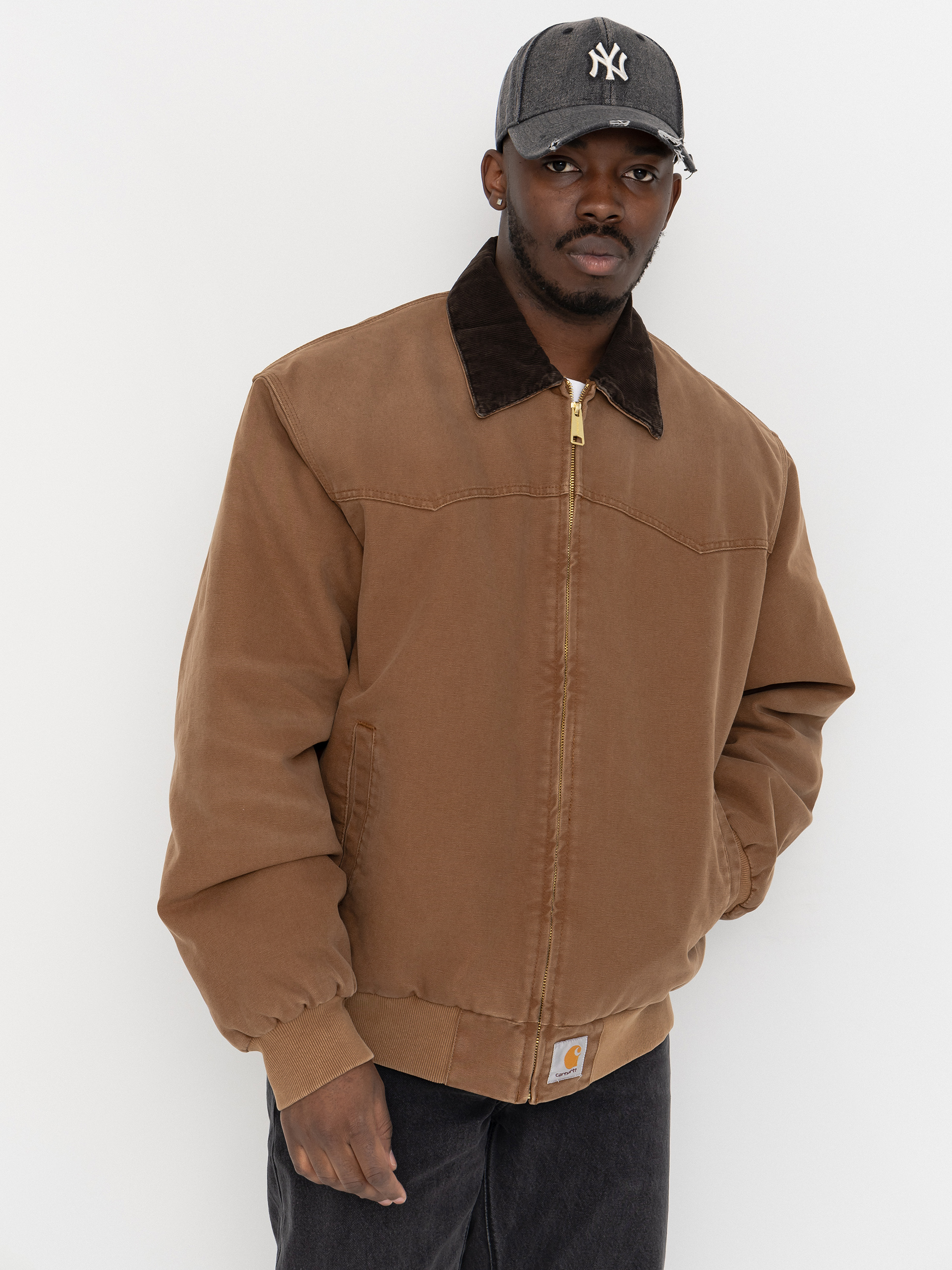 Kurtka Carhartt WIP OG Santa Fe (wip h brown/tobacco/stone canvas)