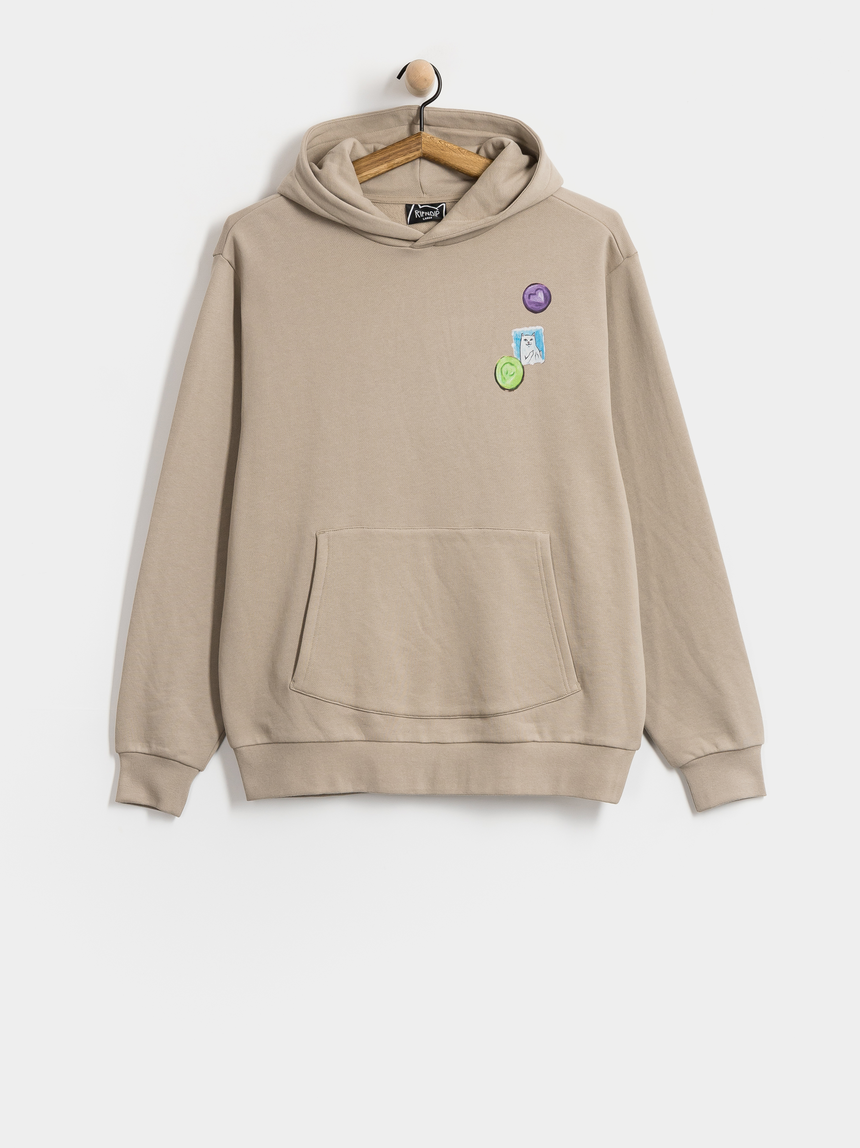 Bluza z kapturem RipNDip Vitamins HD (sand)