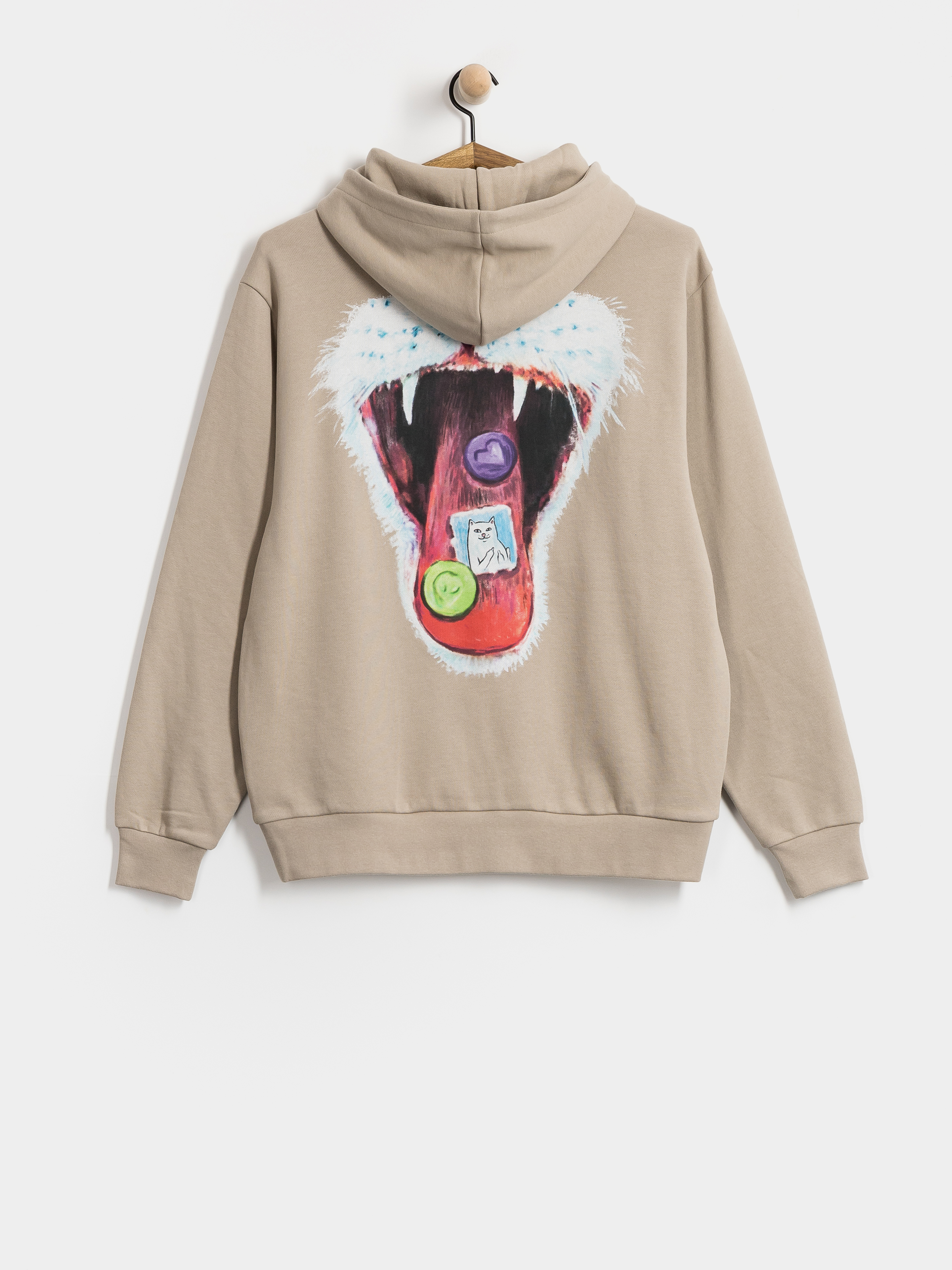 Bluza z kapturem RipNDip Vitamins HD (sand)