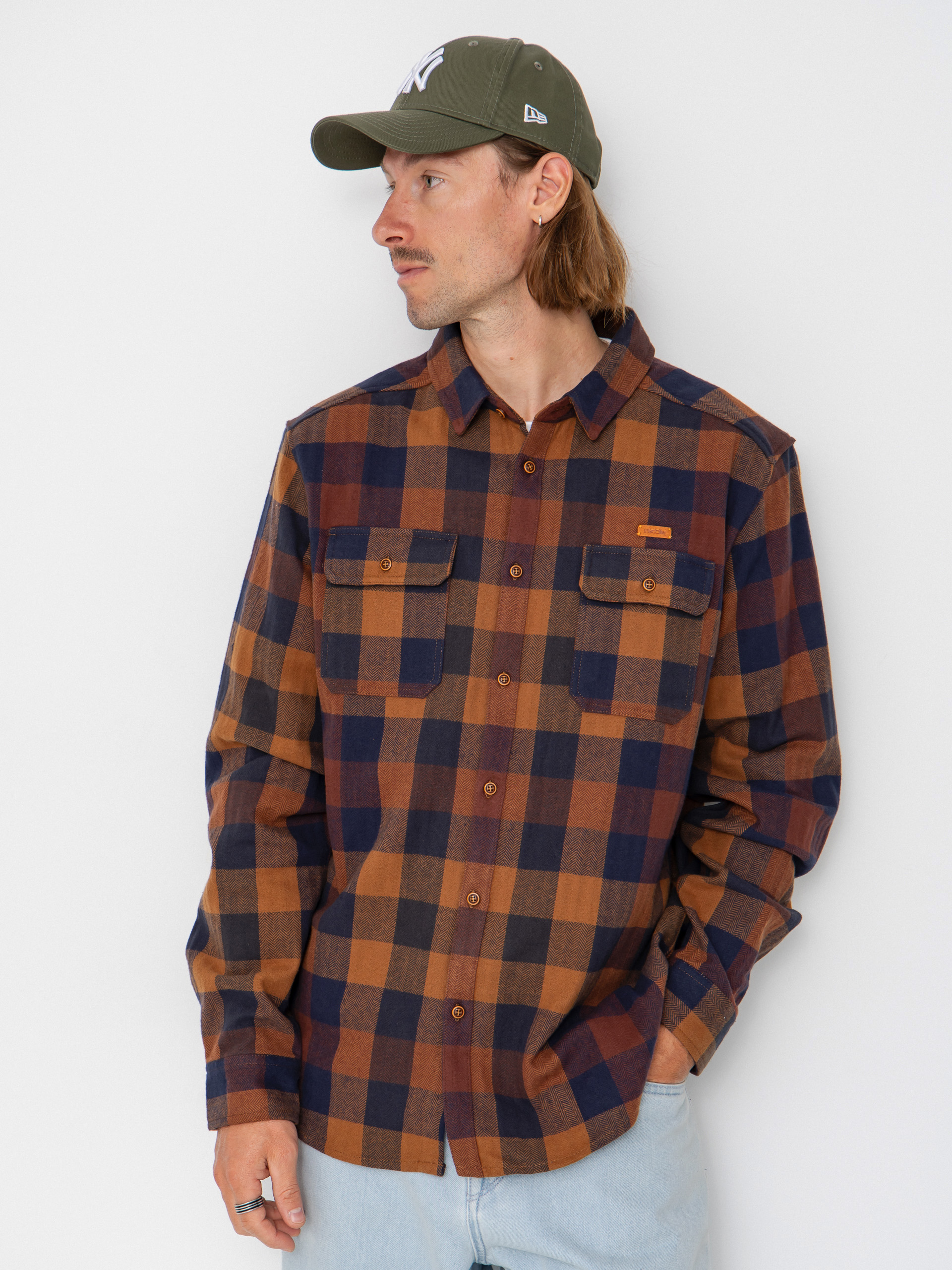 Koszula Iriedaily Lumber Fella (navy)