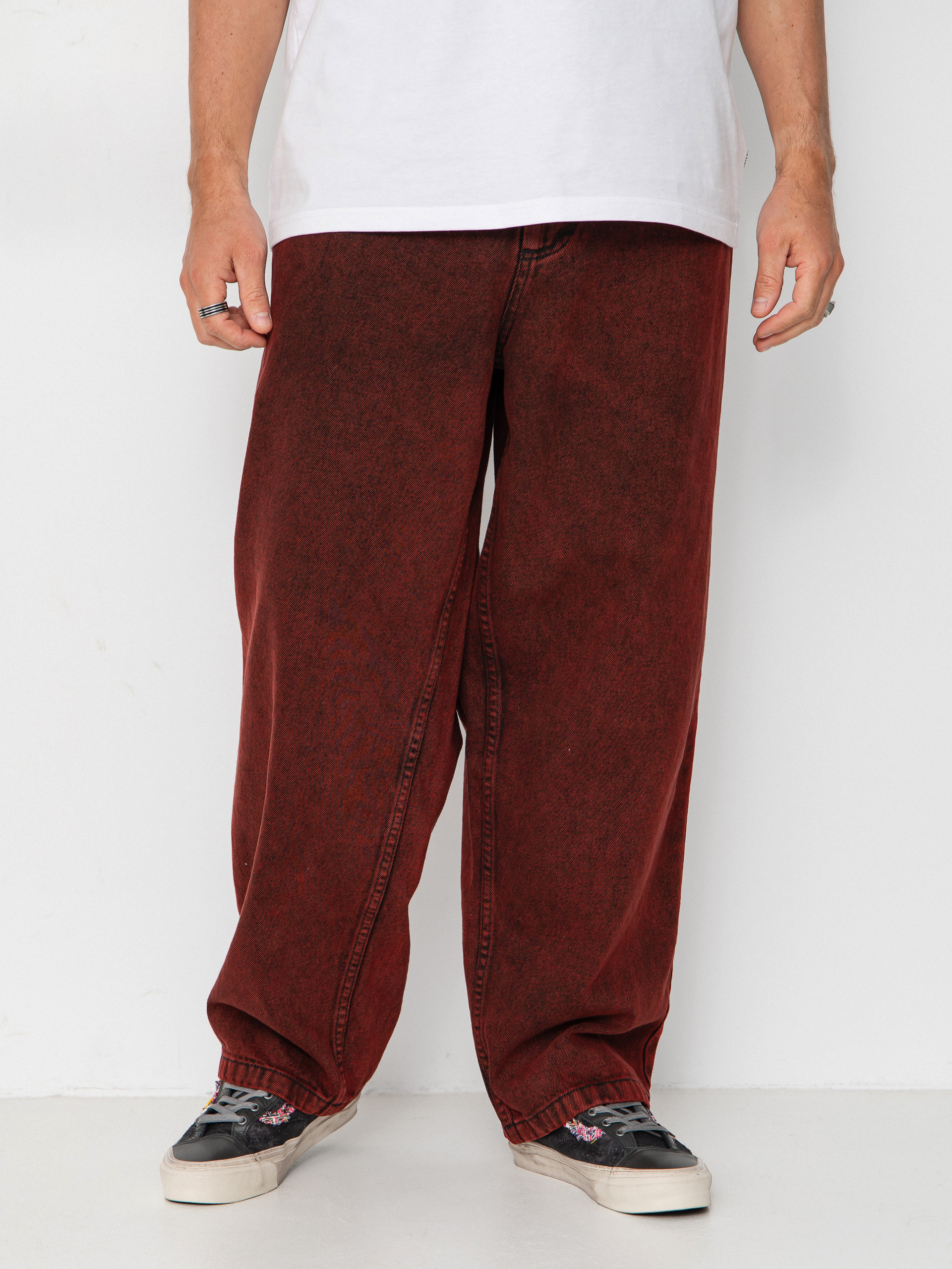 Spodnie Polar Skate Big Boy Jeans (red black)
