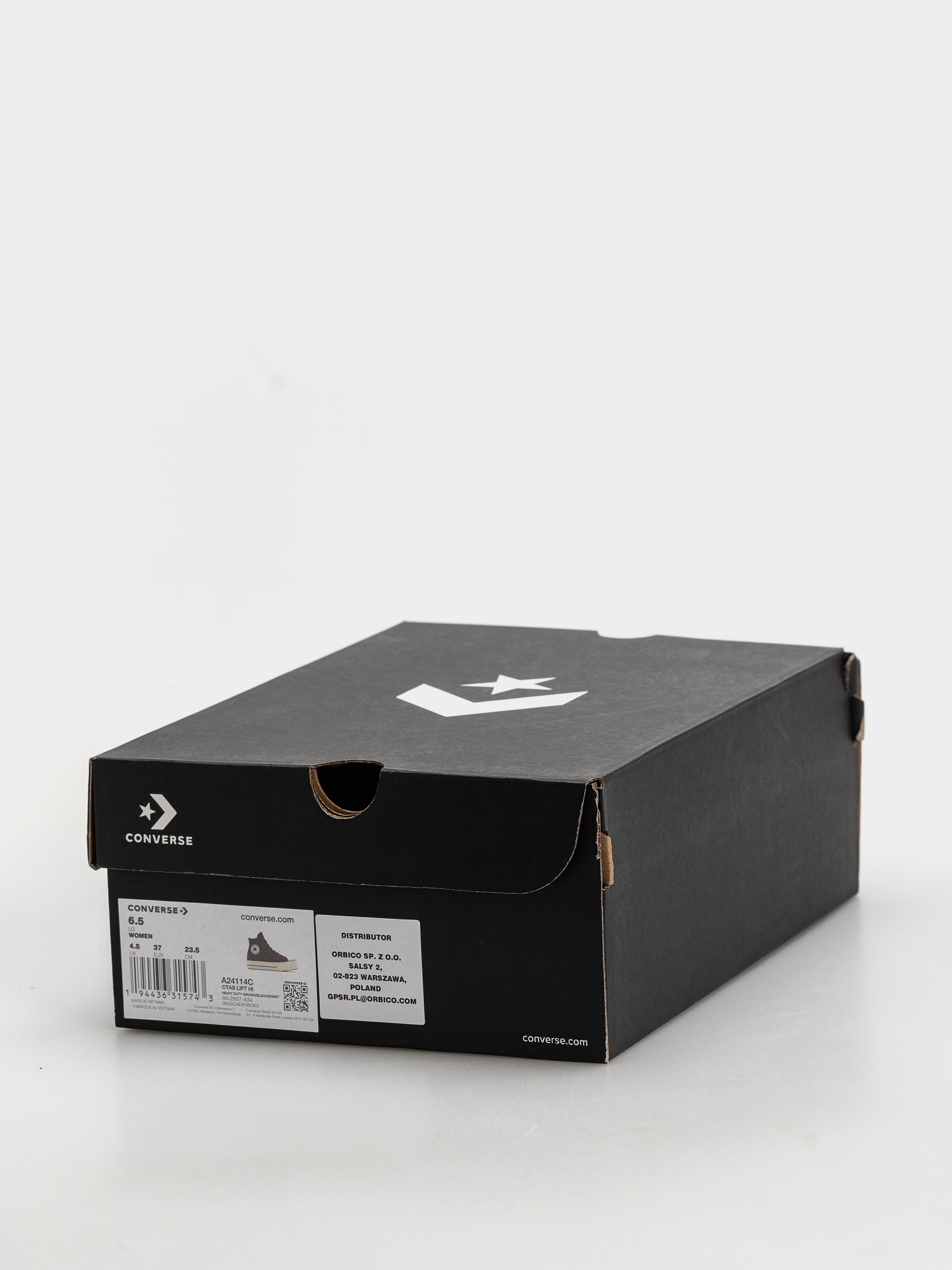Trampki Converse Chuck Taylor All Star Lift Hi Wmn (heavy duty brown/black)