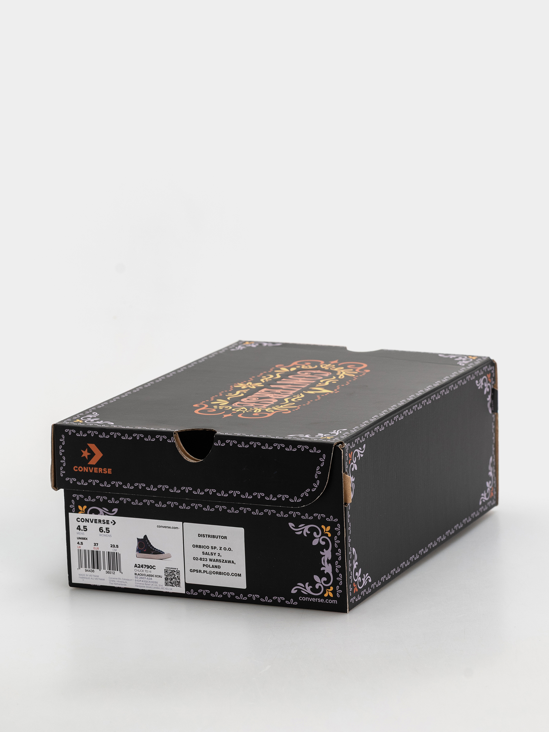 Trampki Converse Chuck 70 Hi (black/classic ecru)