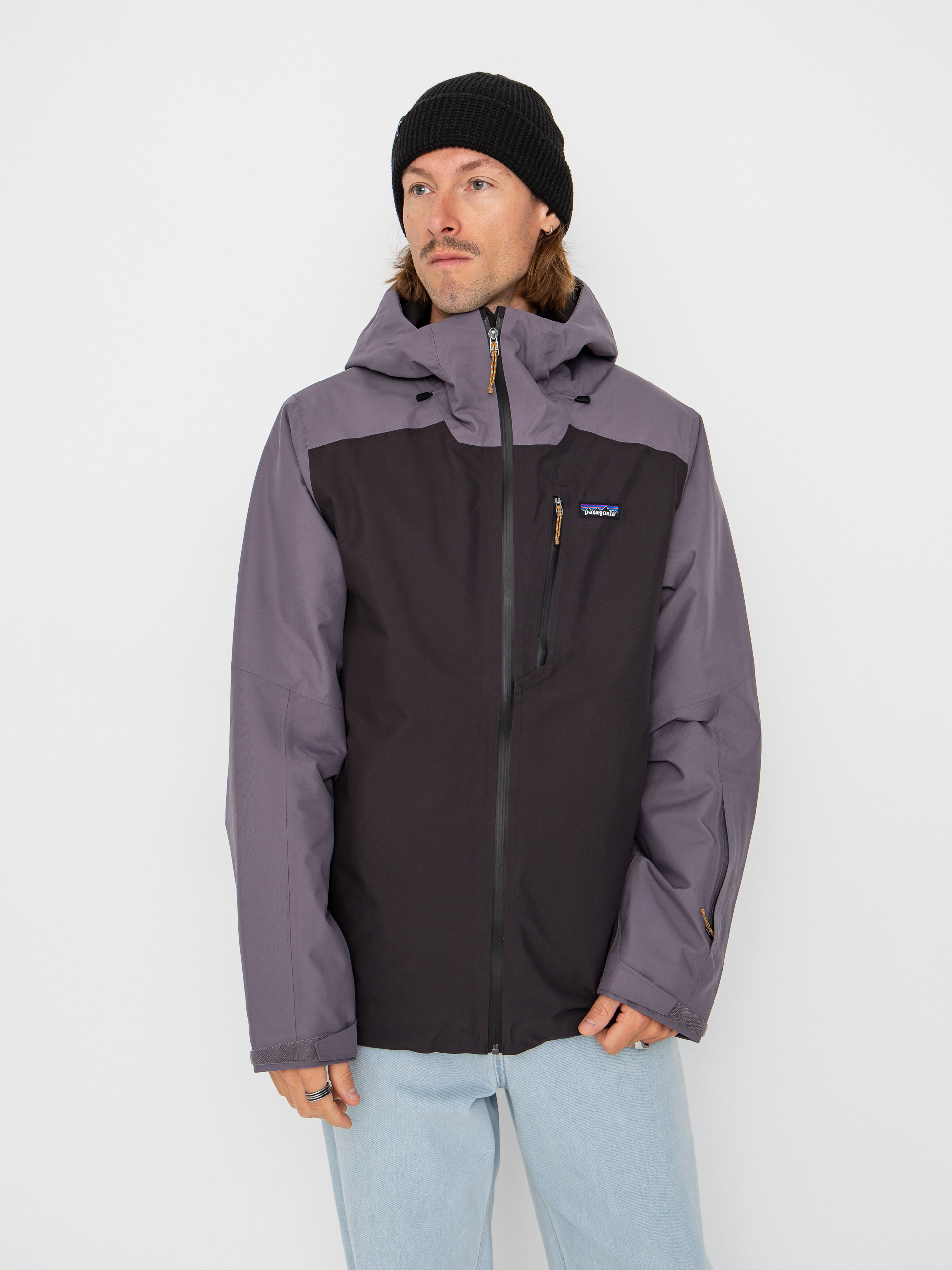 Kurtka snowboardowa Patagonia Insulated Powder Town (may grey)