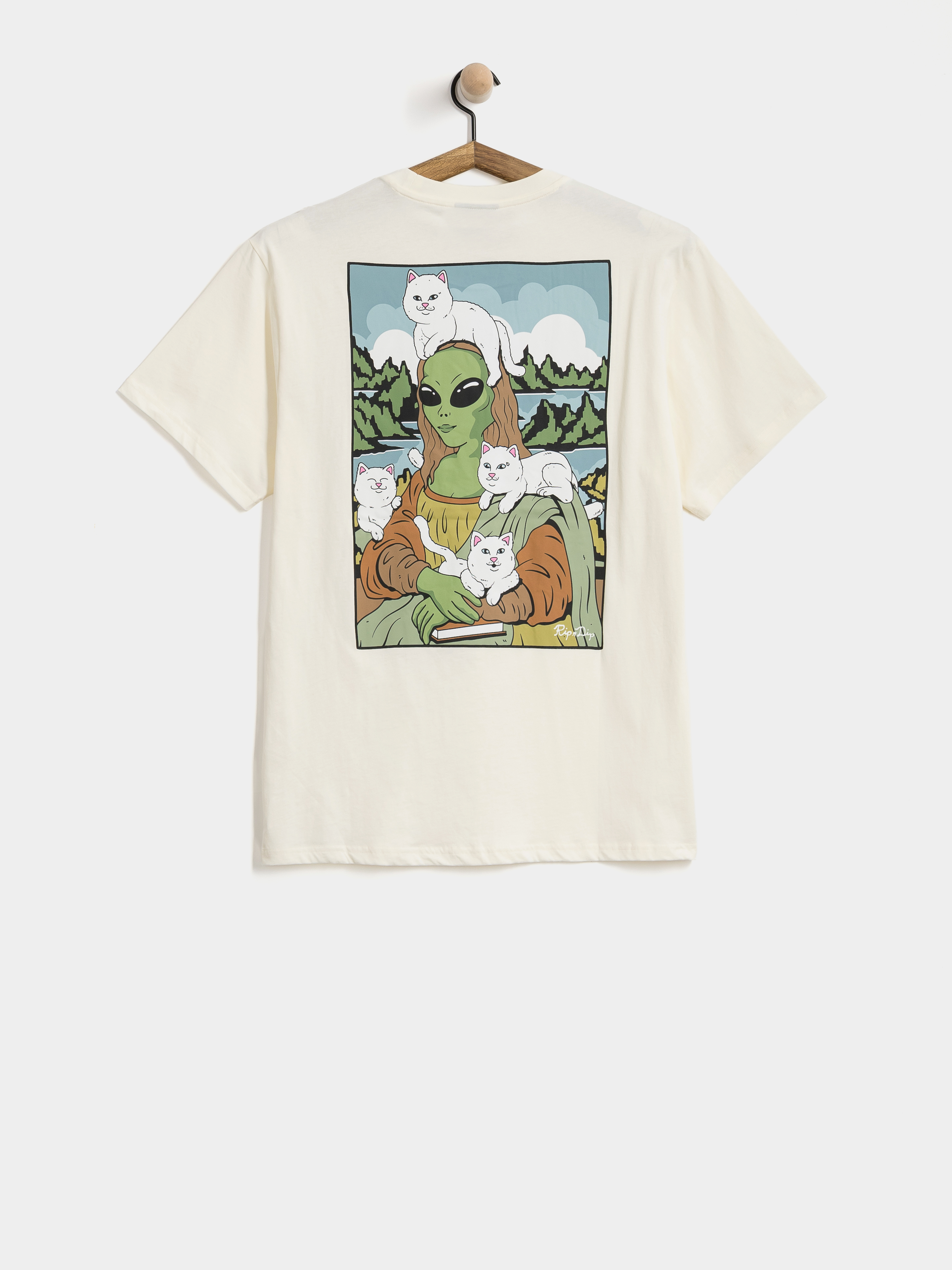 T-shirt RipNDip Here All Along (bone)