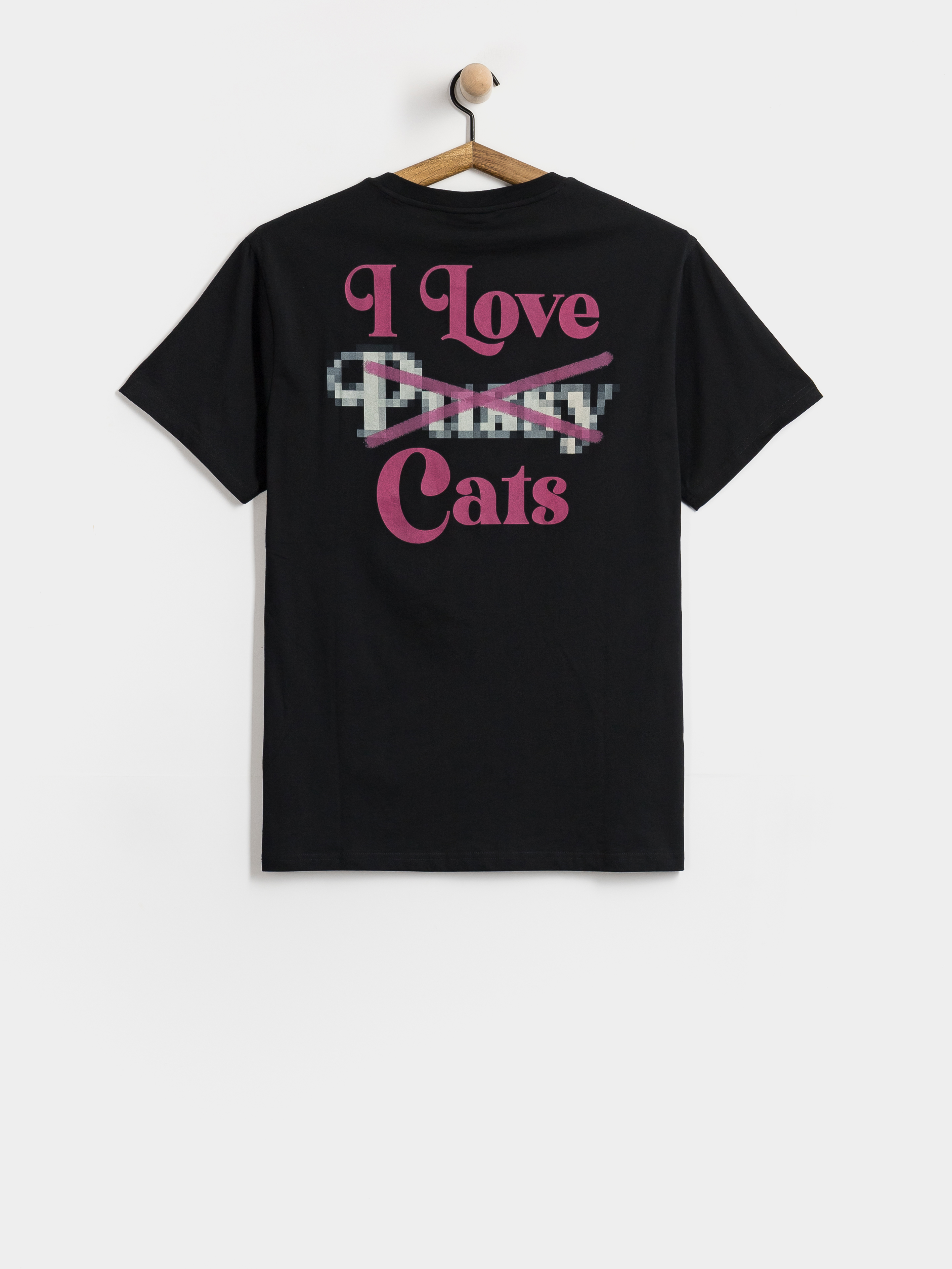 T-shirt RipNDip I Love Cats (black)