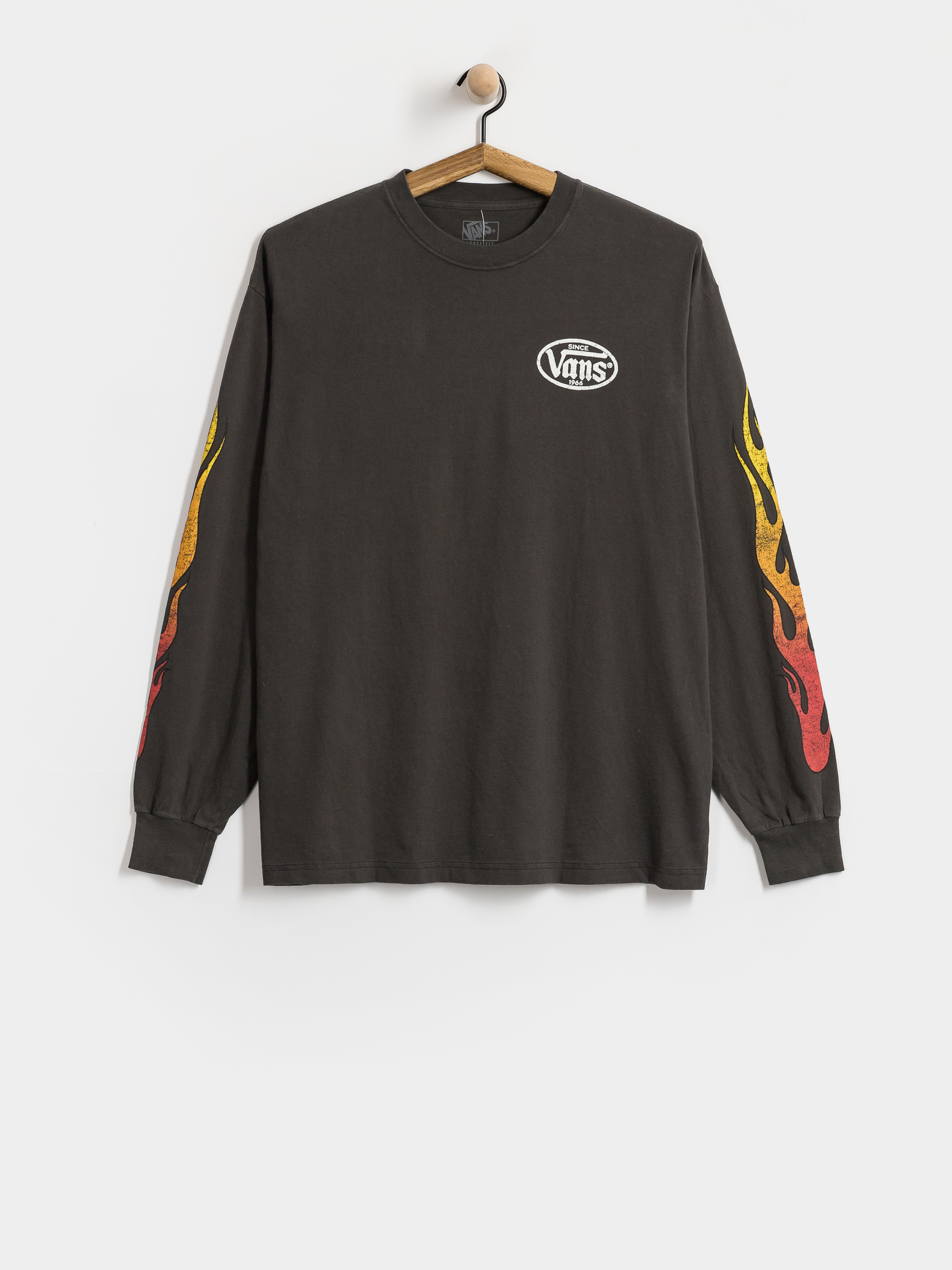 Longsleeve Vans Burnin Up (faded black)