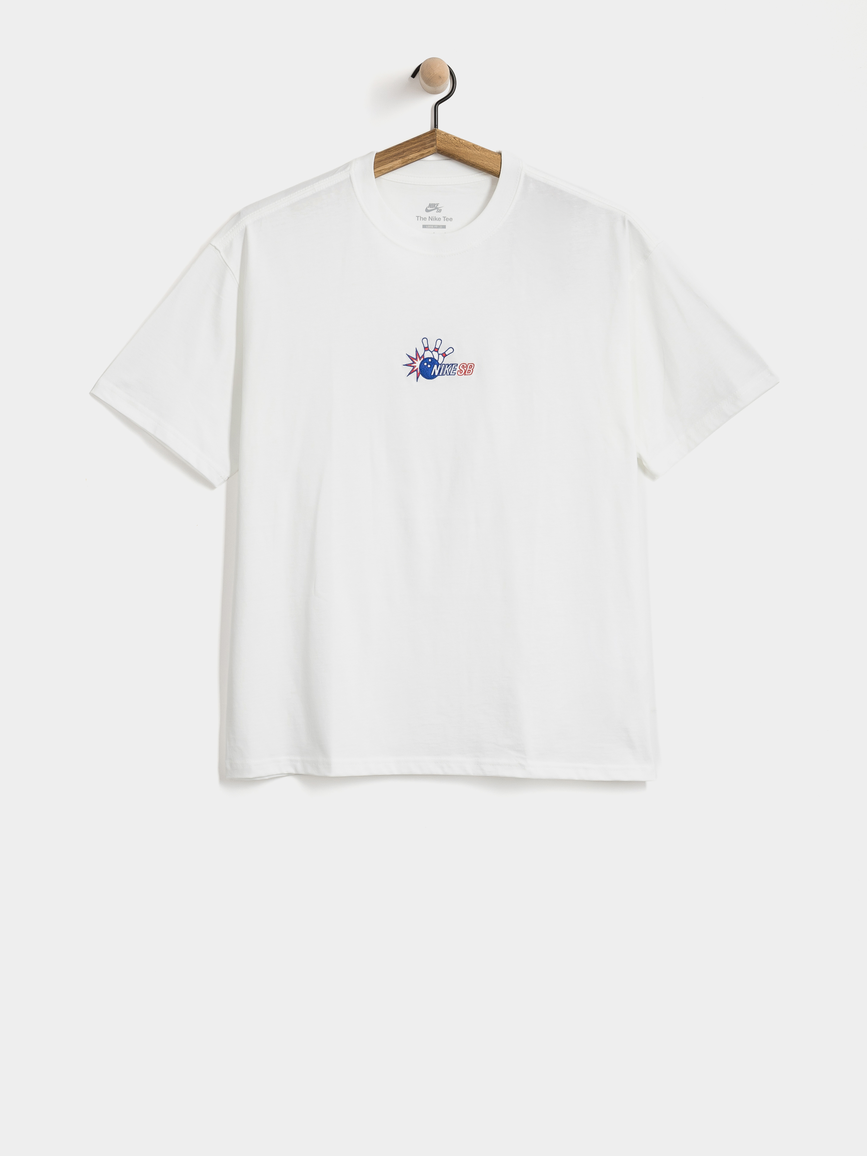 T-shirt Nike SB Bowling (white)