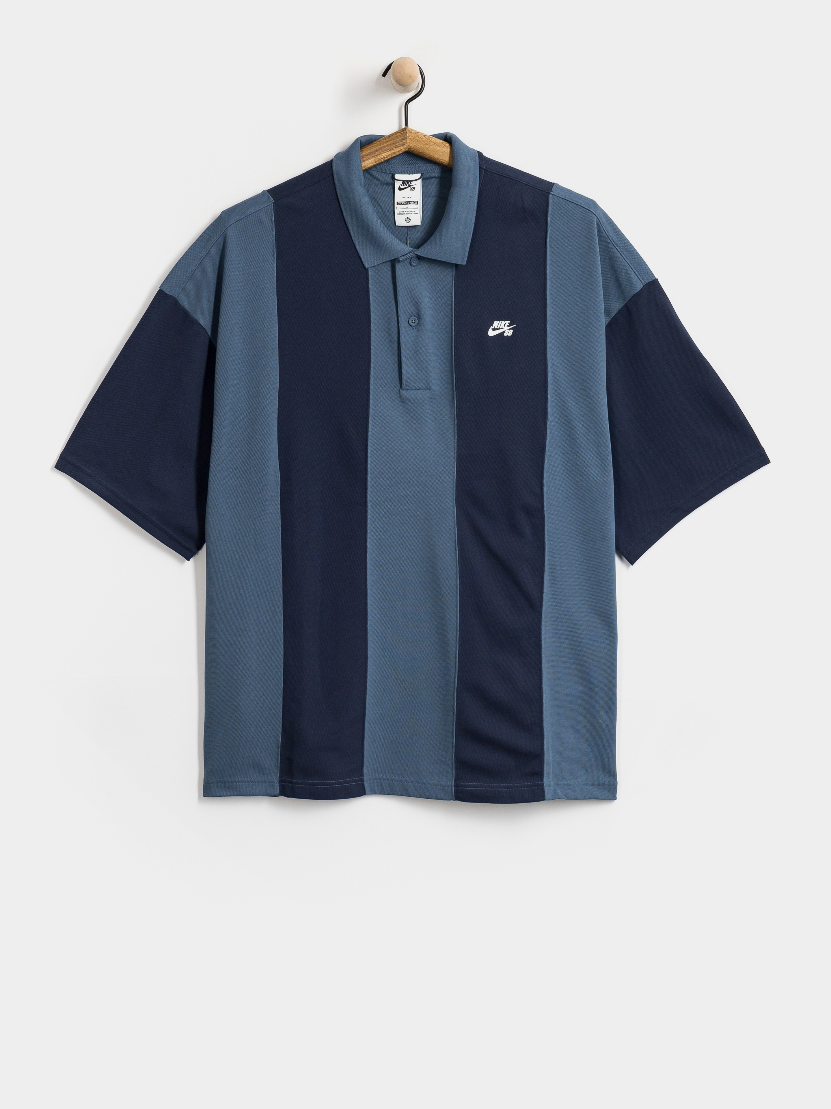 Polo Nike SB Break (blue eclipse/new slate/white)