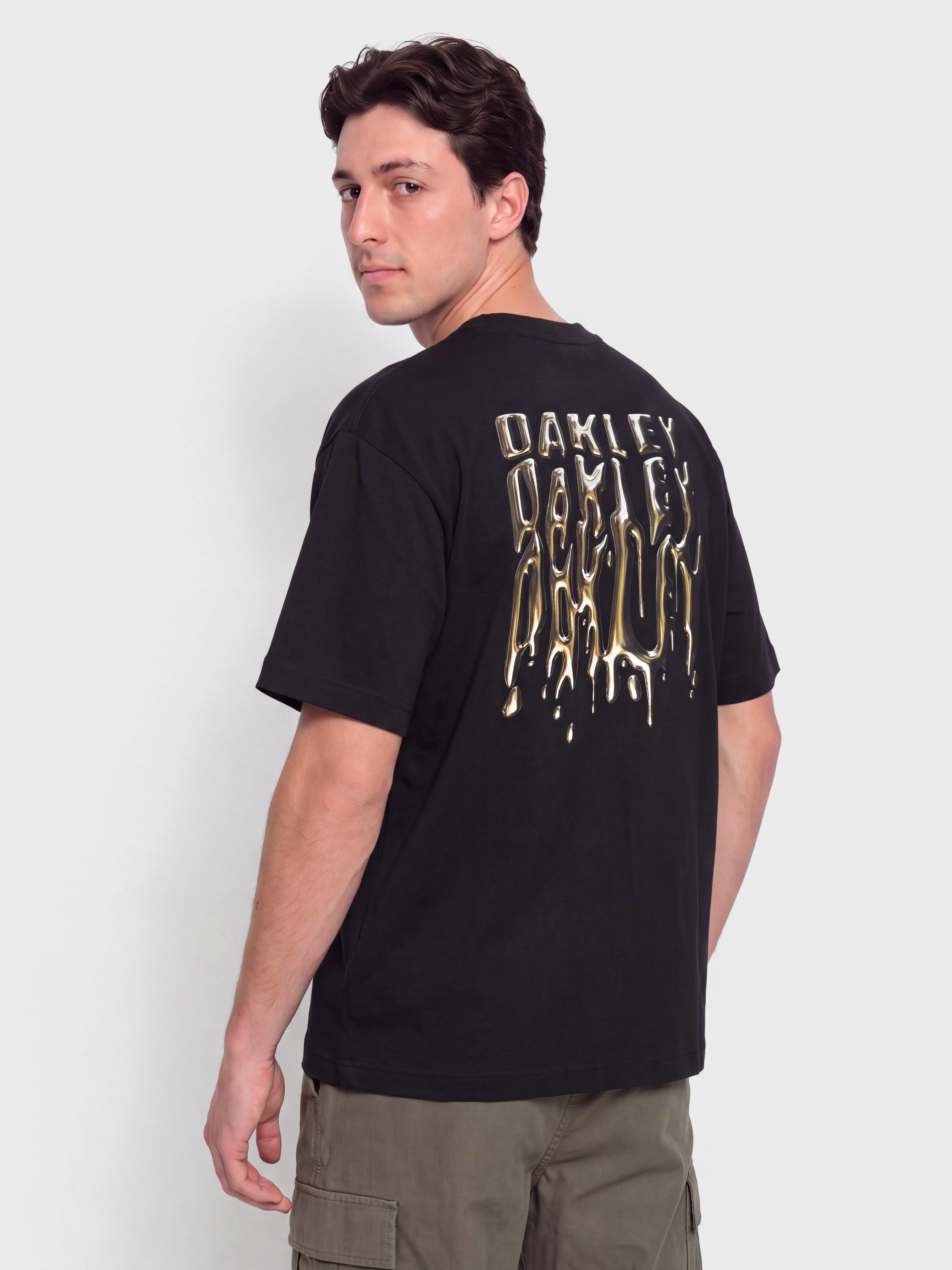 T-shirt Oakley Stacked Metal