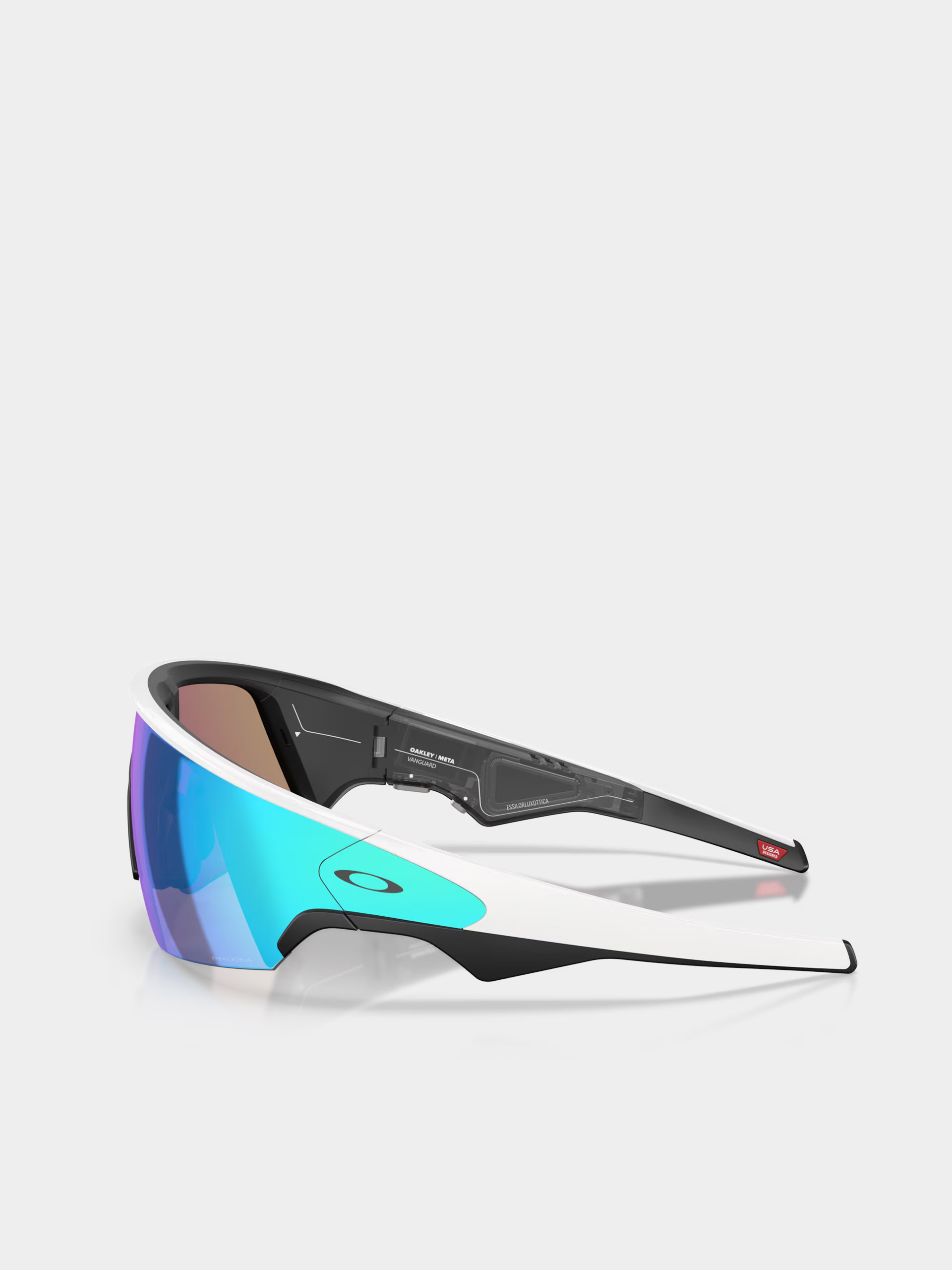 Okulary przeciwsłoneczne Oakley Meta AI Vanguard (white/prizm sapphire)
