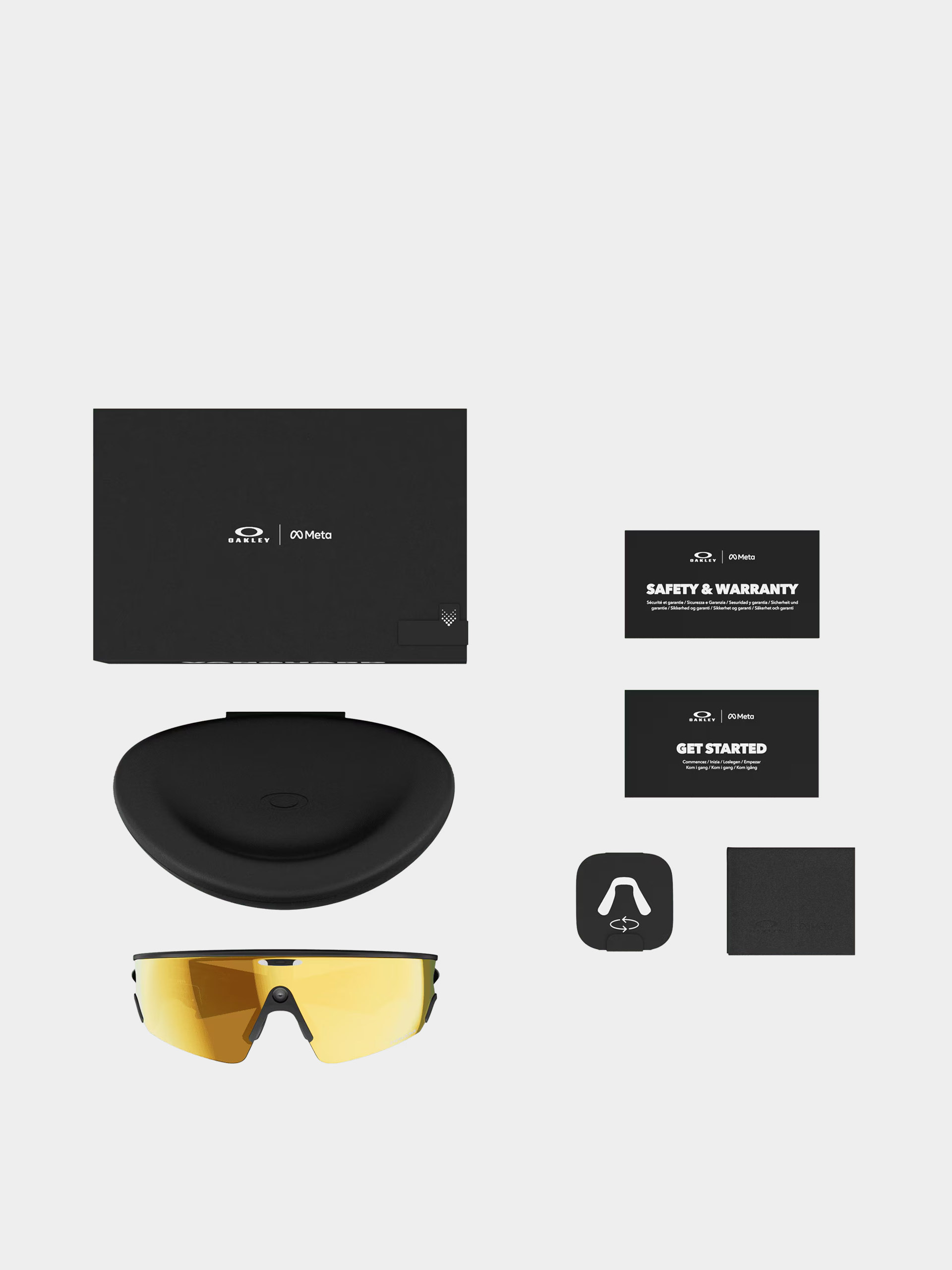 Okulary przeciwsłoneczne Oakley Meta AI Vanguard (black/prizm 24k)