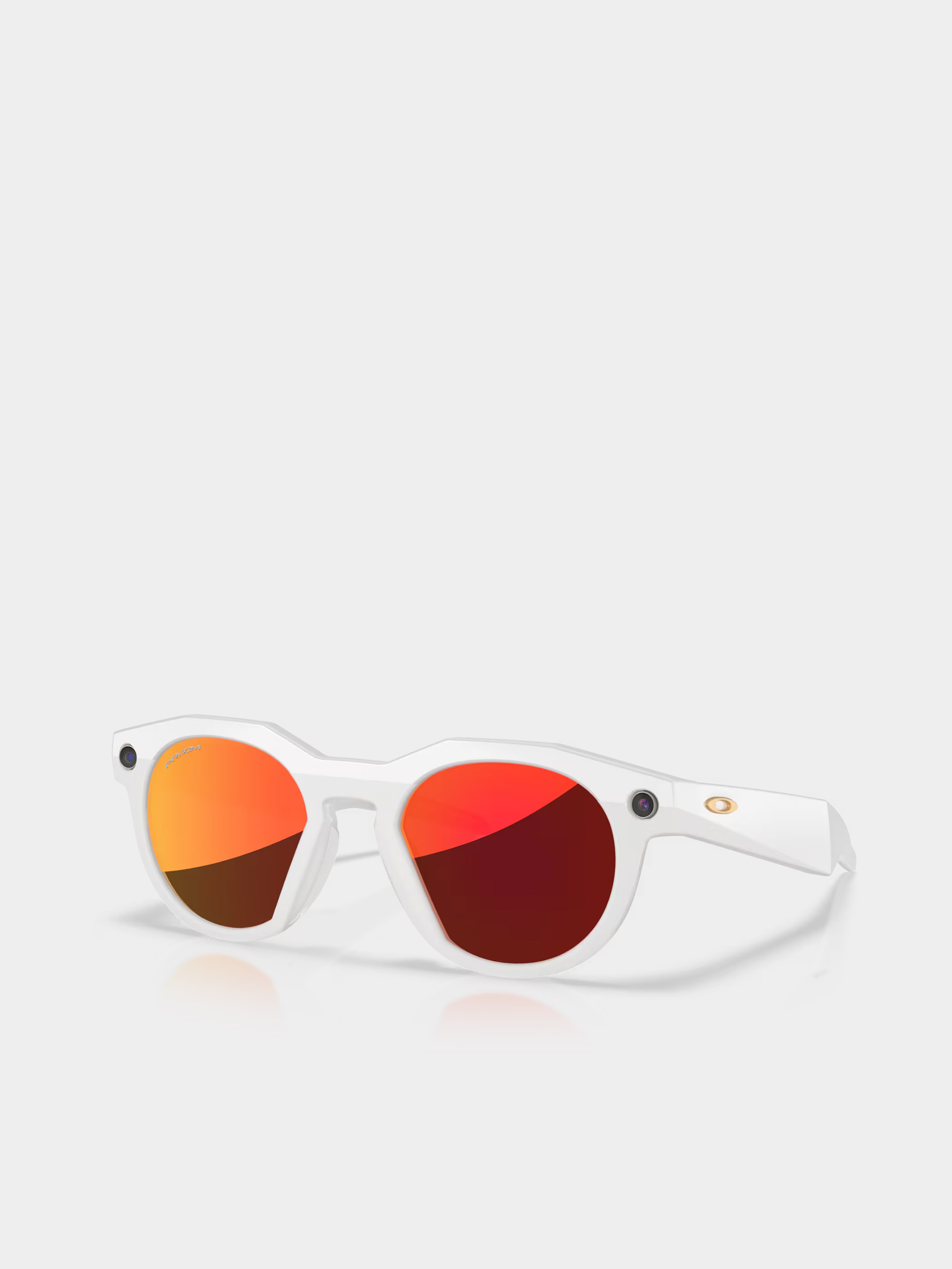 Okulary przeciwsłoneczne Oakley Meta AI HSTN (warm grey/prizm ruby)