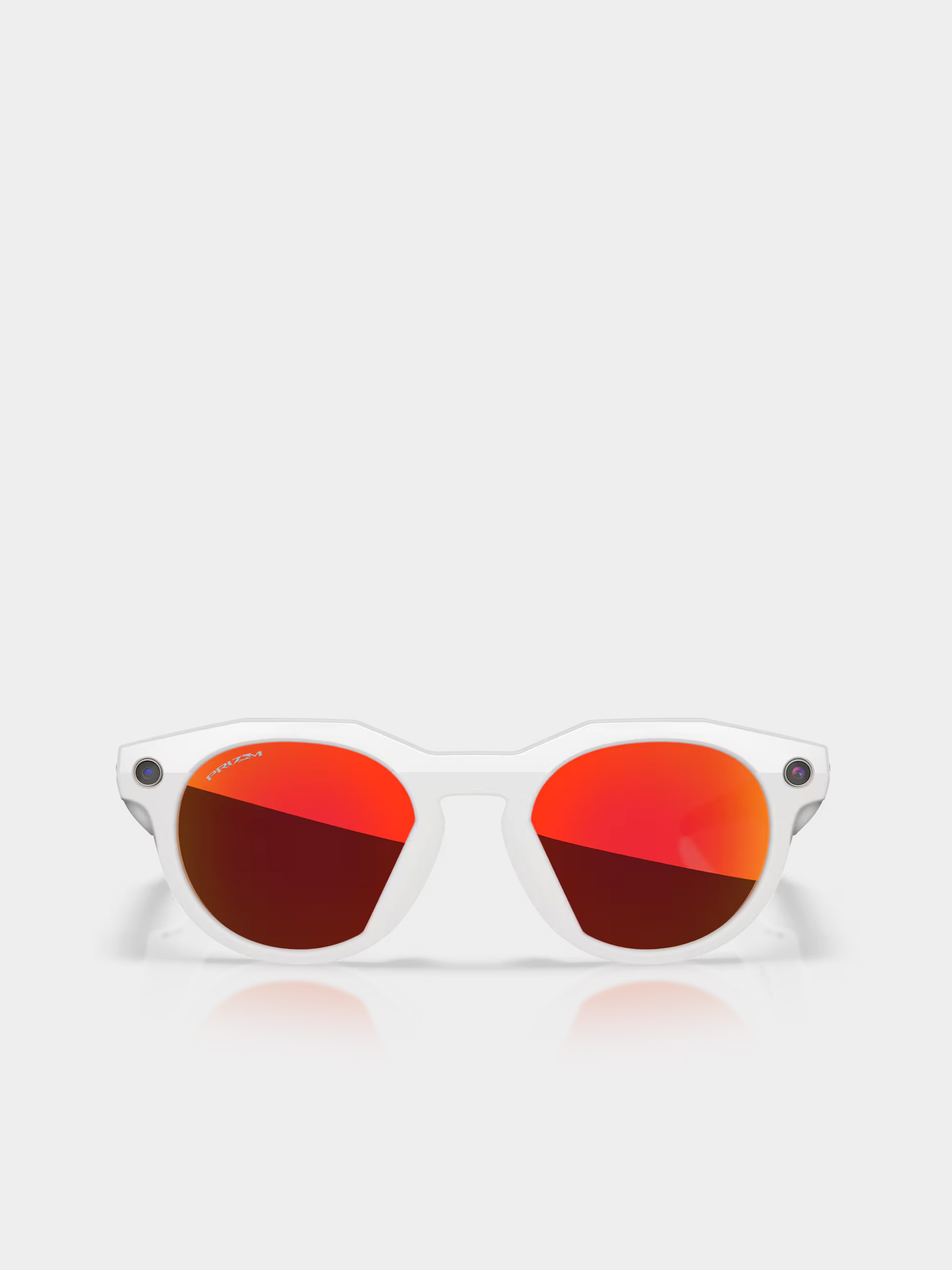 Okulary przeciwsłoneczne Oakley Meta AI HSTN (warm grey/prizm ruby)