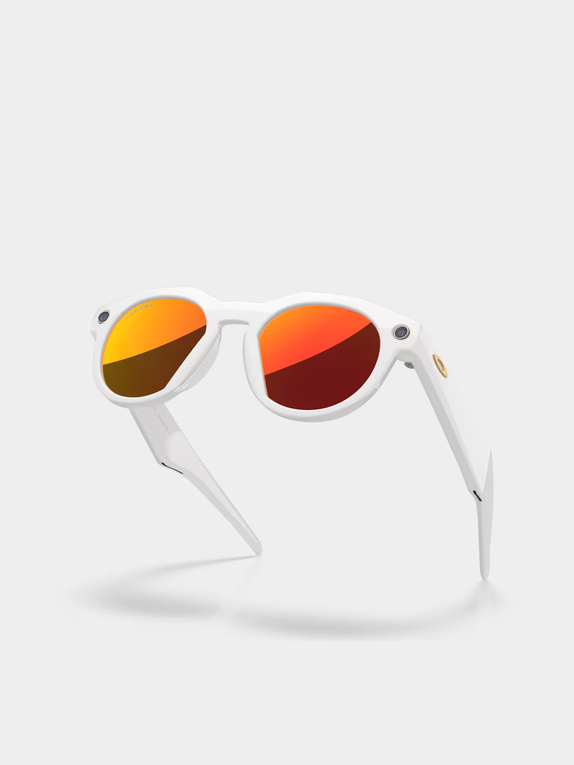 Okulary przeciwsłoneczne Oakley Meta AI HSTN (warm grey/prizm ruby)