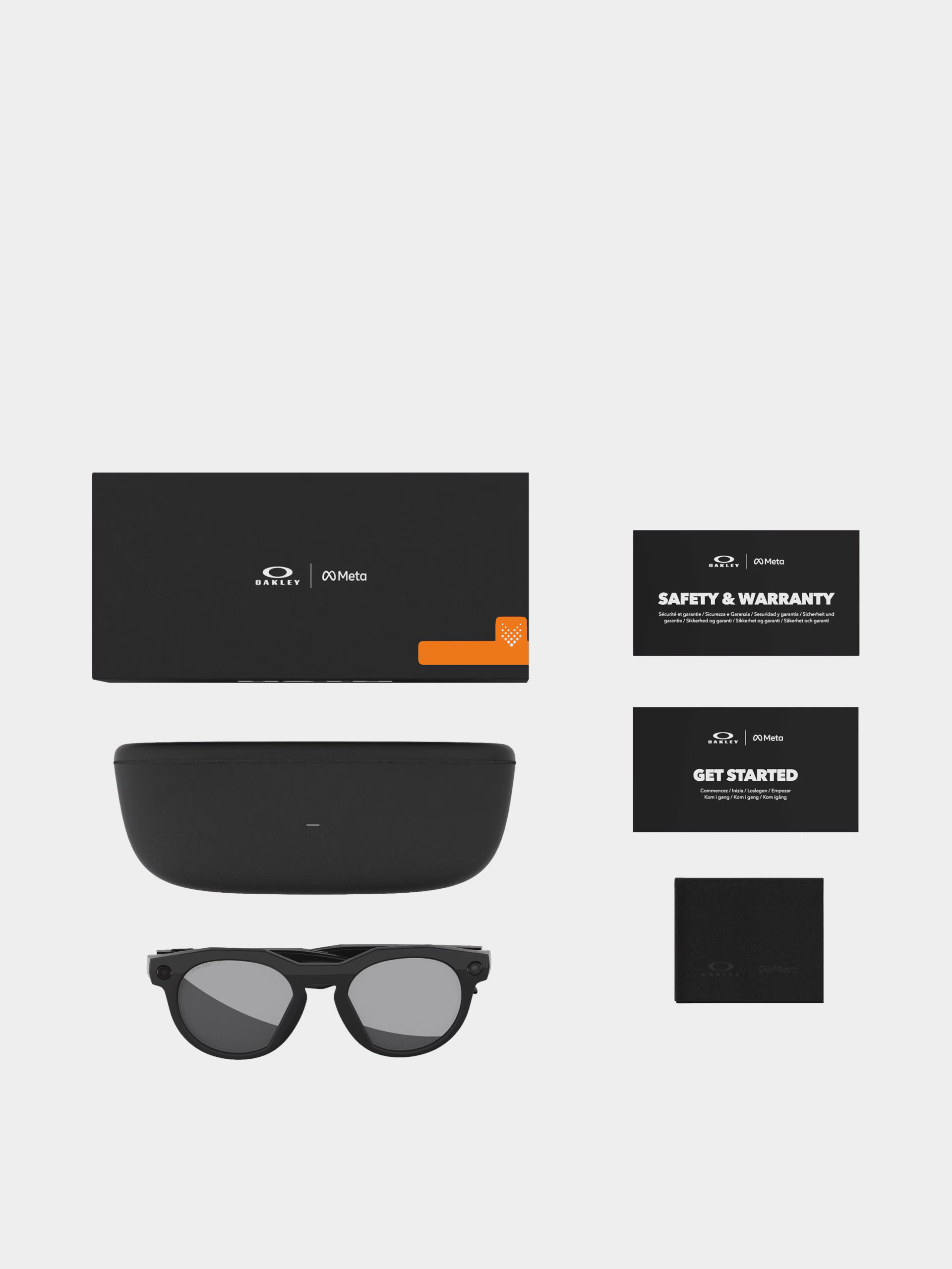 Okulary przeciwsłoneczne Oakley Meta AI HSTN (black/prizm black polarized)