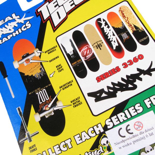 Fingerboard Tech Deck - Zoo York 19