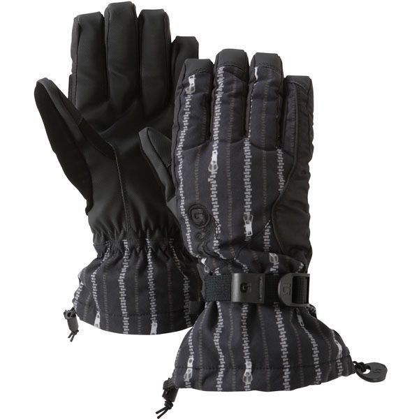 Rękawice snowboardowe Burton Approach Glv Wmn (zip it blk)