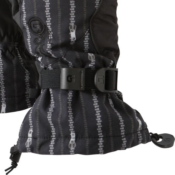 Rękawice snowboardowe Burton Approach Glv Wmn (zip it blk)