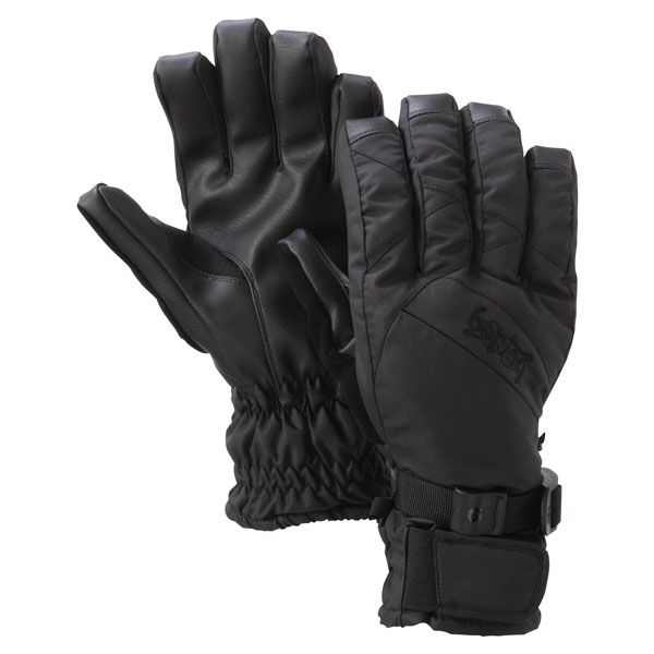 Rękawice snowboardowe Burton Baker Underglove Wmn (true black)