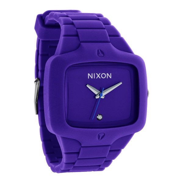 Zegarek Nixon Rubber Player (purple)