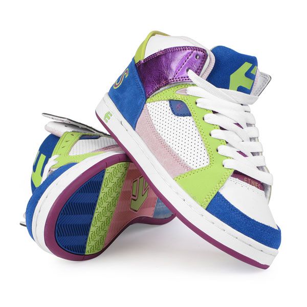 Buty Etnies Uptown Wmn (white/blue/green)