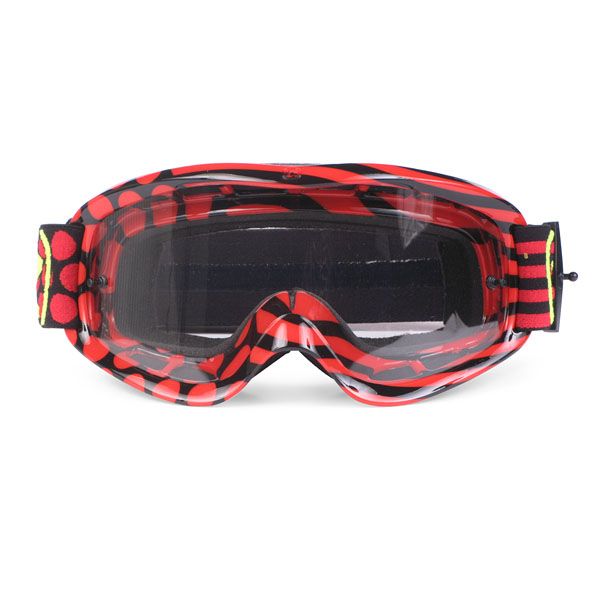 Gogle Motocrossowe Von Zipper Sizzle Mx (strip red/clear)