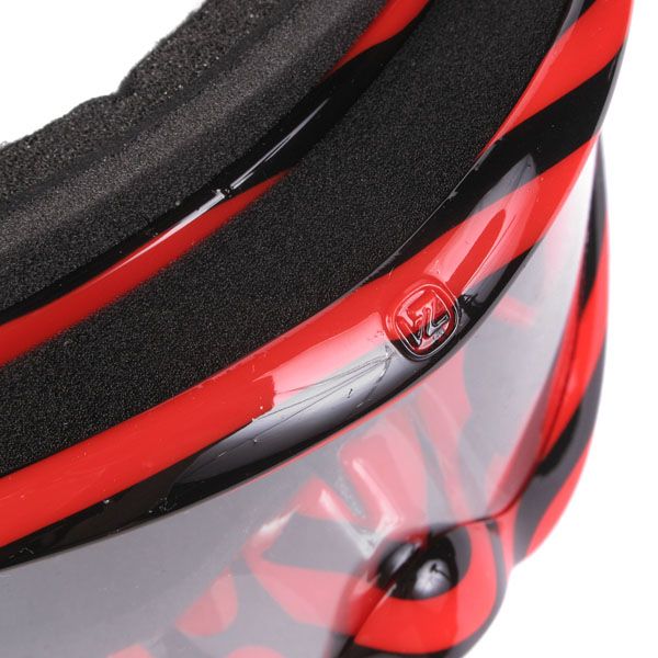 Gogle Motocrossowe Von Zipper Sizzle Mx (strip red/clear)