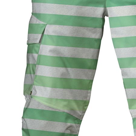 Męskie Spodnie snowboardowe Burton Cargo (absynth big stripe fade)