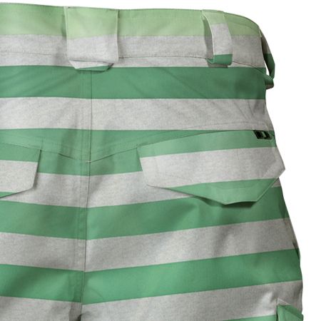 Męskie Spodnie snowboardowe Burton Cargo (absynth big stripe fade)