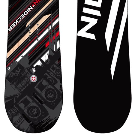 Męska Deska snowboardowa Nidecker Cult (black)