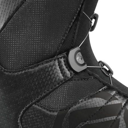 Męskie Buty snowboardowe Flow One Boa Coiler (blk/gum)