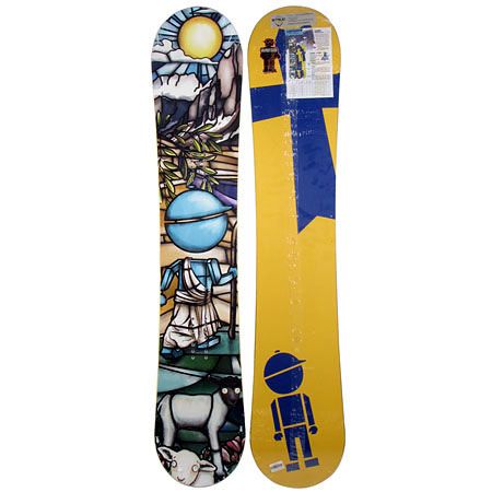 Męska Deska snowboardowa Stepchild Simon Chamberlain 156 Mid Wide (yellow)