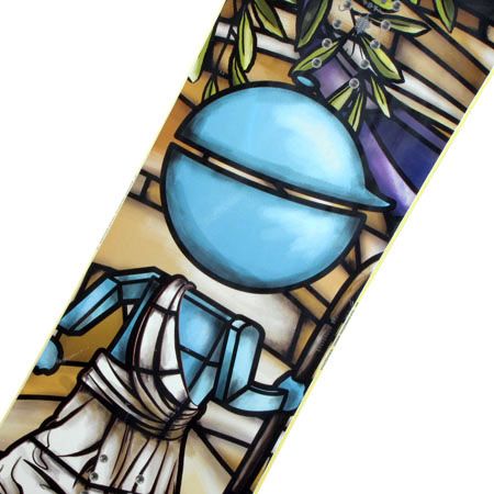 Męska Deska snowboardowa Stepchild Simon Chamberlain 148 (yellow)
