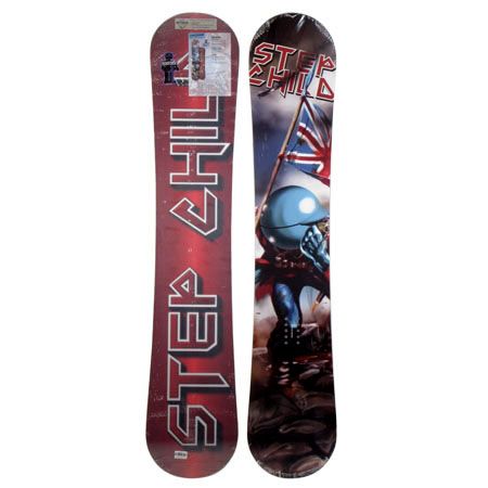 Męska Deska snowboardowa Stepchild Latchkey 144 (burgundy)