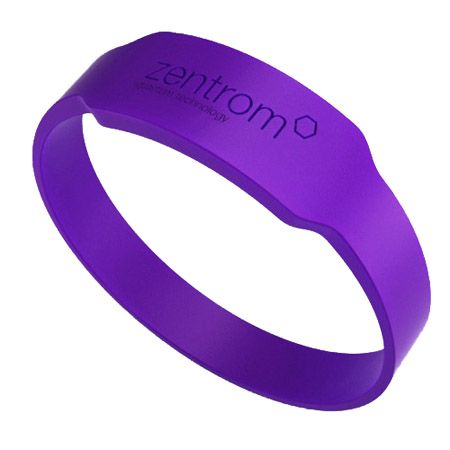 Opaska z hologramem Zentrom (violet)