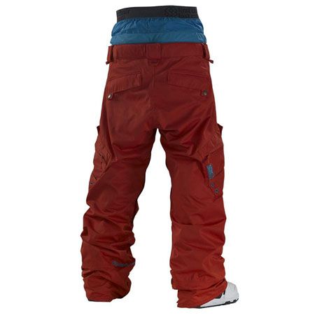 Spodnie snowboardowe Special Blend Annex czerwony (red army)