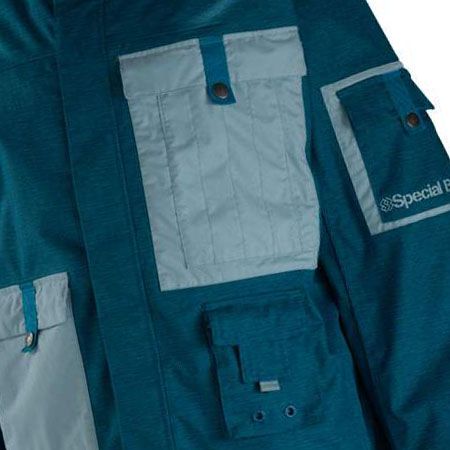 Męska Kurtka snowboardowa Special Blend Snowpatrol (south beach)