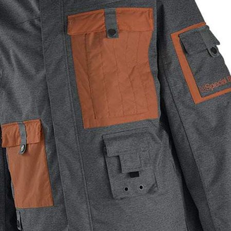 Męska Kurtka snowboardowa Special Blend Snowpatrol (cement ledge)