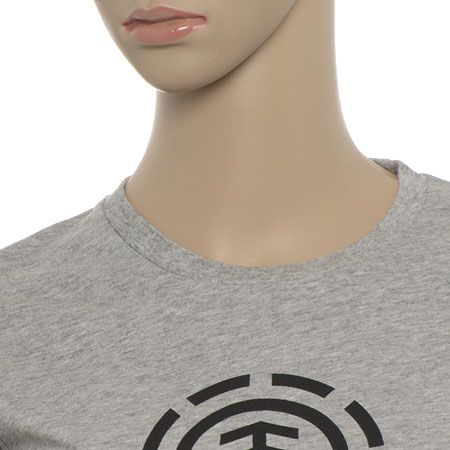 T-Shirt Element Logo Wmn (heather grey) 