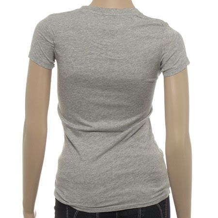 T-Shirt Element Logo Wmn (heather grey) 