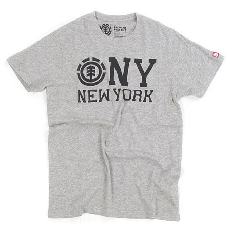 T-Shirt Element NY (grey heather) 