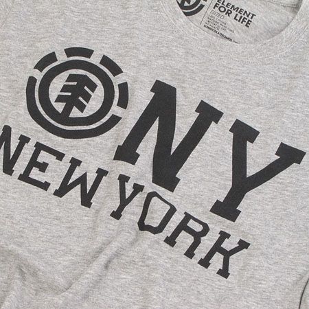 T-Shirt Element NY (grey heather) 
